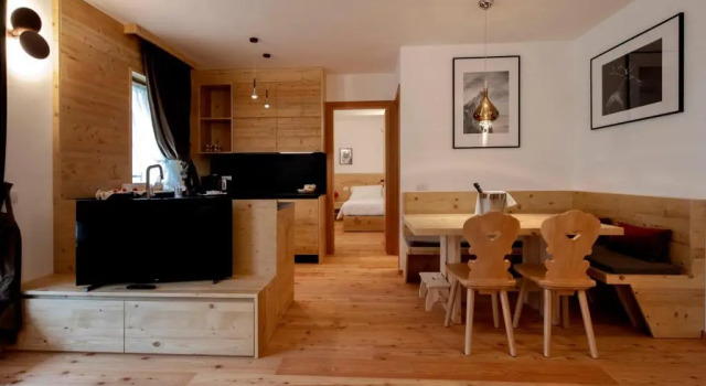Апартаменты Цокольный этаж Chalet del Capriolo