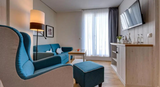 Люкс с балконом Hotel Erholung