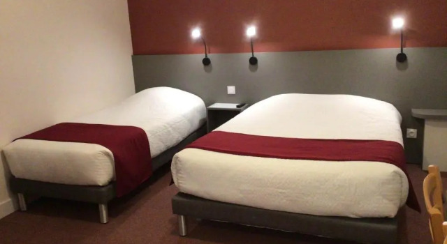 Номер Standard Hôtel Bellevue Bagnoles Normandie