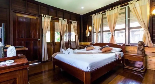 Коттедж Deluxe с видом на сад Khaothone River View Resort