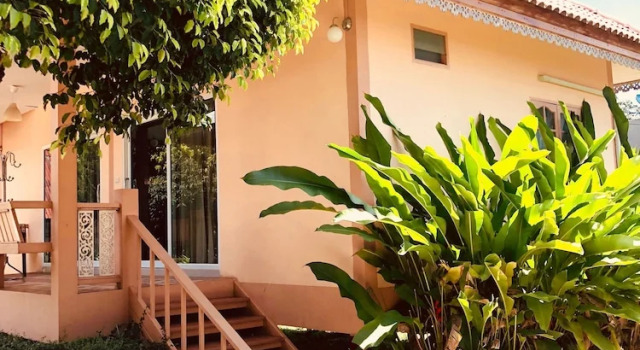 Кровать в общем номере Цокольный этаж Baanpufa Resort