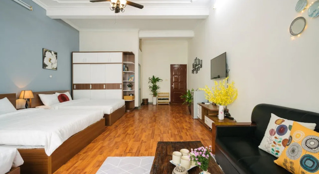 Люкс Deluxe Hanoi Crocus Homestay