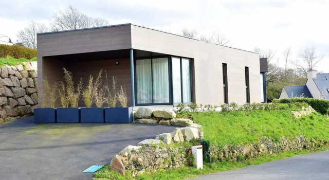 Maison neuve à Trégastel avec WIFI, terrasse en bois et classée 3 étoiles, près des plages - FR-1-368-72, Забронировать Отель Отели Трегастели 3 звезды, 3*