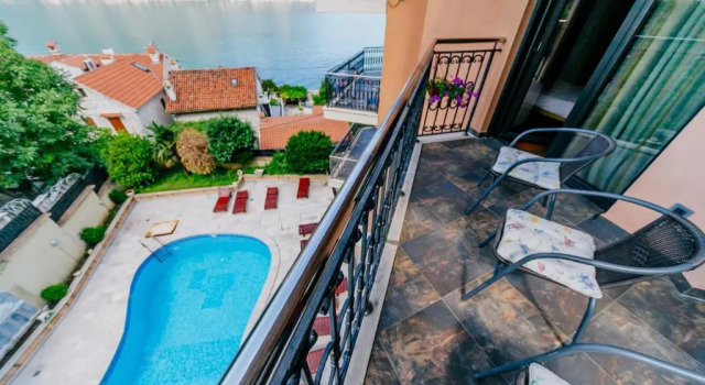 Апартаменты с 2 комнатами с балконом Apartments Coral