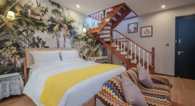 Люкс Deluxe Qingdao Youhai Scenic Villa