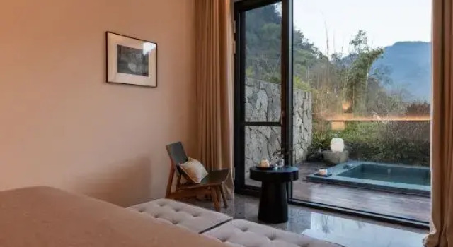 Люкс с видом на горы Trip.com Group Country Retreats (Mount Emei Yixi-Qingyin Joint Resort)