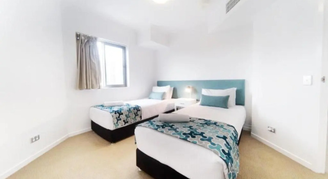 Апартаменты с 2 комнатами с видом на океан Ocean Views Resort Caloundra