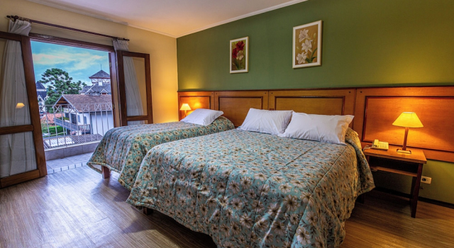 Номер Deluxe Pousada Vilage Inn Capivari - By Nacional Inn