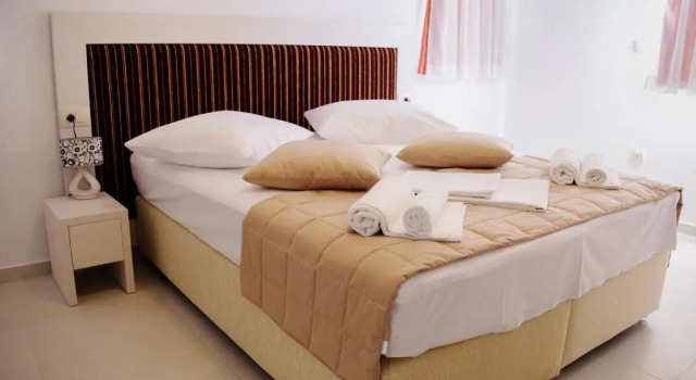 Студия с балконом и с видом на море Villa Palloma