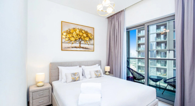 Luxury Lifestyle 1BR at Sobha Creek, Забронировать Отель Отели Дубая с бассейном, Бассейн