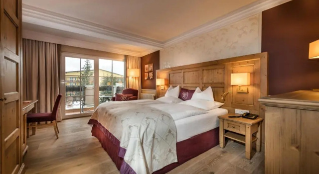 Двухместный номер Standard с видом на горы Hotel Bismarck