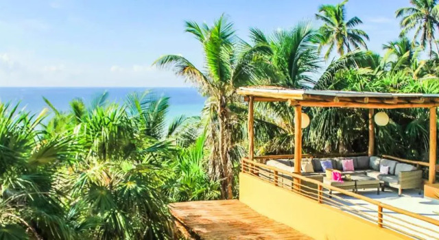 All inclusive beachfront villa in Sian kaan, Rezervasyon Villa Tulum havuzlu oteller, Yüzme Havuzu