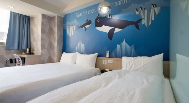 Standardowy trzyosobowy pokój Morwing Hotel