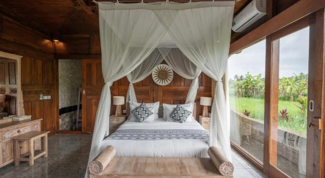 Uma Sebatu Villa Ubud, Забронировать Гостевой дом Отели провинции Бали с завтраком, Завтраки