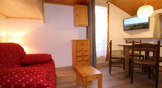 Appartement Les Saisies, 1 pièce, 2 personnes - FR-1-293-185, Забронировать Апартаменты/квартира Апартаменты Ле-Сейсье, рядом с Горнолыжный подъемник Люсьон, Апартаменты/квартира