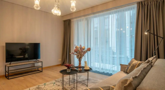 Апартаменты с балконом Easyrooms Dzirnavu