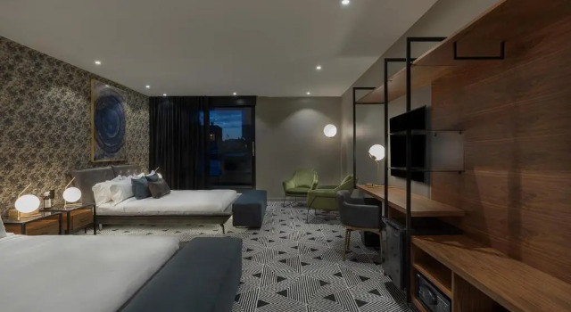 Luxo Quádruplo quarto Hôtel St-Thomas