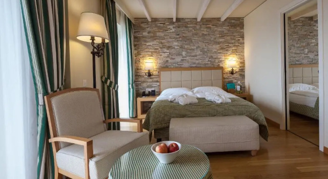 Двухместный номер Comfort с видом на озеро Kurhaus Cademario Hotel & SPA