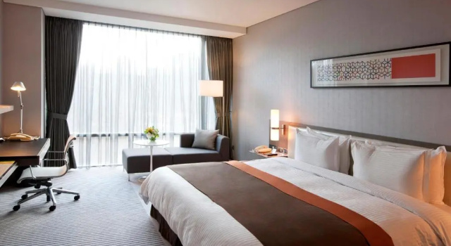 Двухместный номер Deluxe Ramada Plaza by Wyndham Suwon