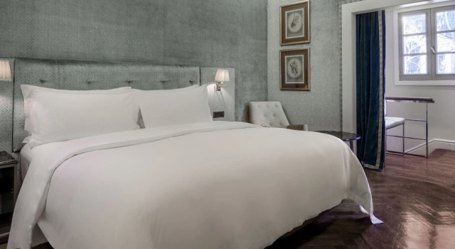 Двухместный люкс Terrace Luxury с видом на сад Santo Mauro, a Luxury Collection Hotel, Madrid