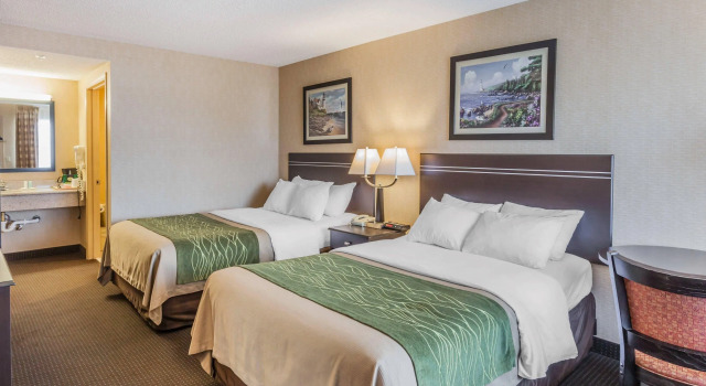 Четырёхместный номер Standard Comfort Inn On the Bay