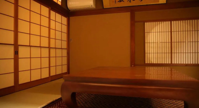 Standard famille chambre Vue jardin Machiya Hotel oyado baison
