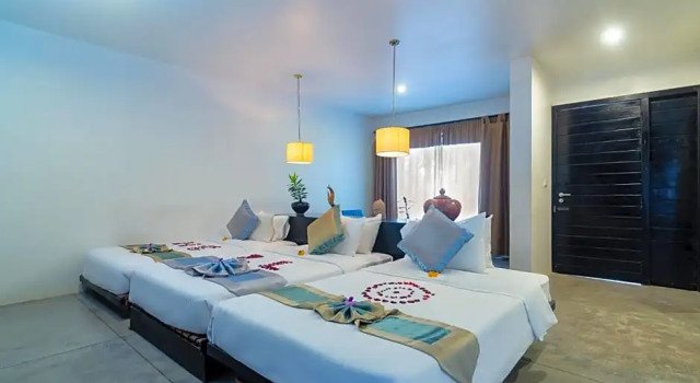 Трёхместный номер Standard с видом на бассейн Bunwin Siem Reap