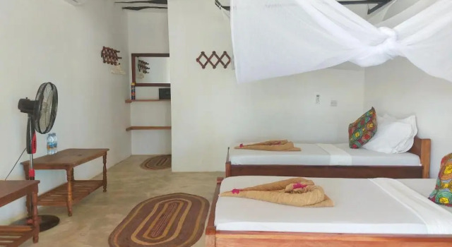 Двухместный номер Standard с видом на море Jaribu Beach Hotel