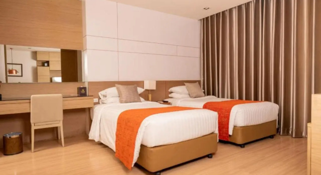 Двухместный полулюкс Цокольный этаж с балконом Sanae Hotel Nimman