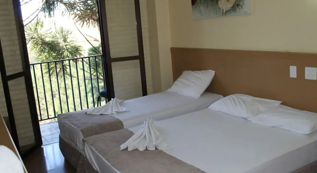 Одноместный номер Executive с балконом Hotel Vilage Inn All Inclusive Poços de Caldas By Nacional Inn