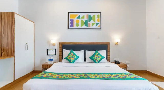 Двухместный номер Deluxe с балконом Treebo Anand The Mall Solan