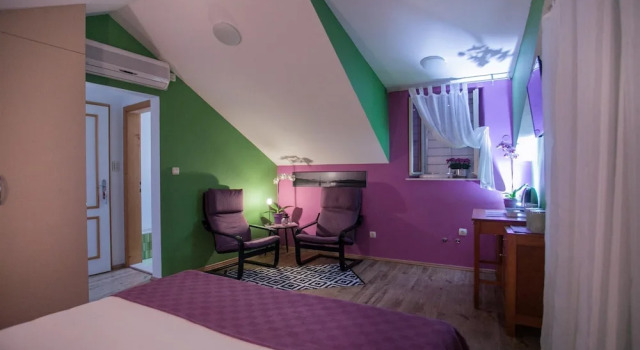 Номер Comfort с красивым видом из окна Apartment & Room Ursa