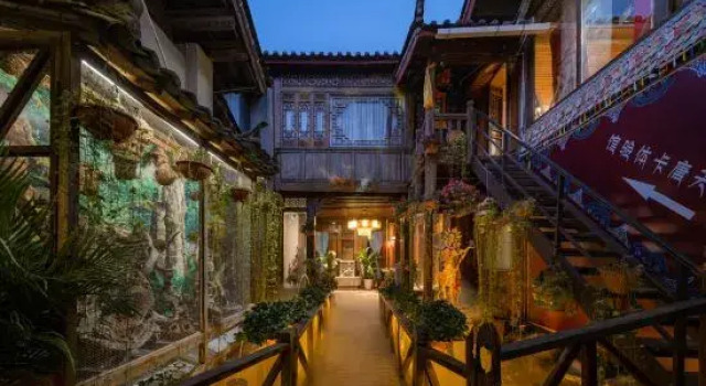 Lijiang Jinli Chinese Courtyard Inn, Prenota Hotel Hotel a Lijiang con parcheggio, Parcheggio