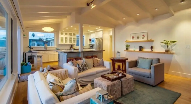 Sunset Beach 2 Bedrooms 2 Bathrooms Home, Забронировать Дом для отпуска Энсинитас San Diego County, рядом с Мунлайт-Стейт-Бич