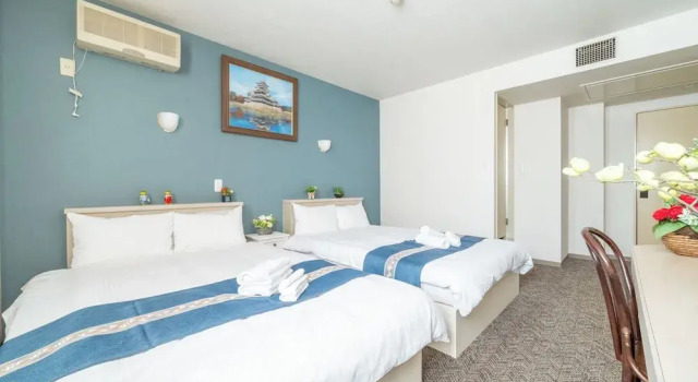 Четырёхместный номер Superior Plaza In Miyakojima hotel