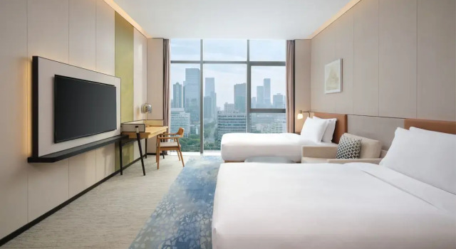 Двухместный номер Premier с видом на город The Mercury Garden Shenzhen Nanshan, A Tribute Portfolio™ Hotel