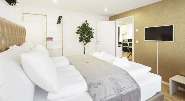 Апартаменты VISIMO Apartments Steigerstrasse St Gallen - Modern Living near OLMA & Hospital