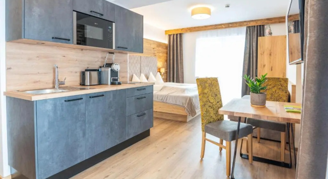 Апартаменты с балконом Apartment Bergsee