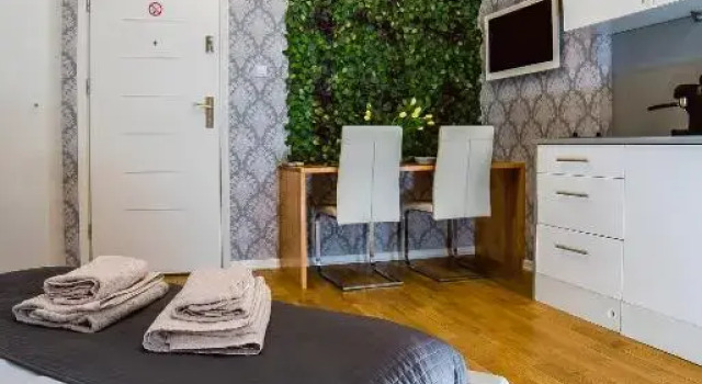 Студия с балконом Cracovia Apartments