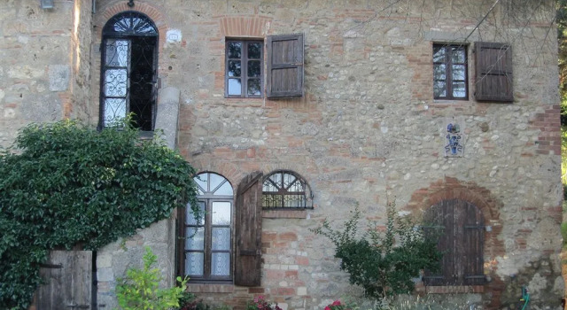 Agriturismo Il Pornelleto - Villa Alari, Забронировать Вилла Отели Четона с бассейном, Бассейн