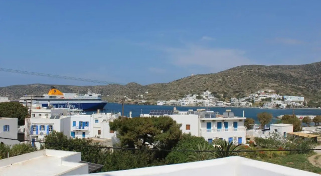 Номер Deluxe с видом на закат Aegean of Amorgos