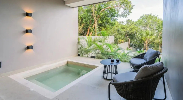 Полулюкс с видом на залив Amaranto Bacalar Hotel Boutique