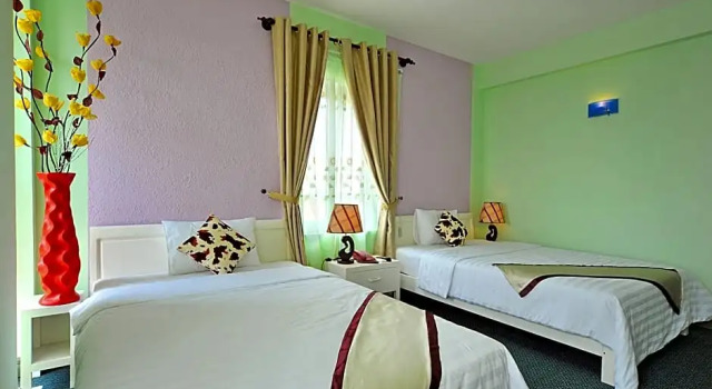 Полулюкс Deluxe с видом на сад Ideal Hotel Hue