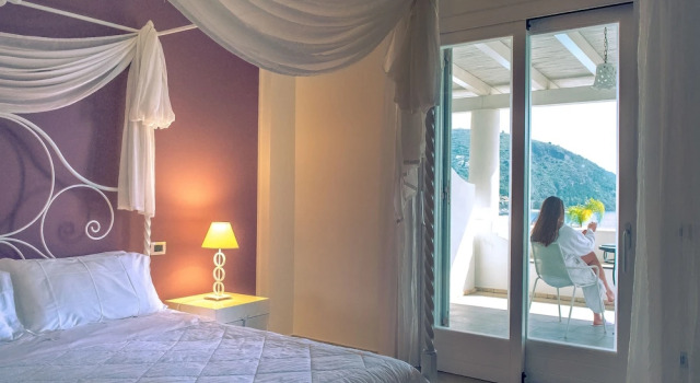 Двухместный номер Standard с видом на море Hotel Mea - Aeolian Charme