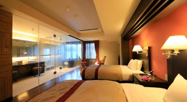 Двухместный номер Western-Style with Stone Bathtub Отель Tensui Saryo