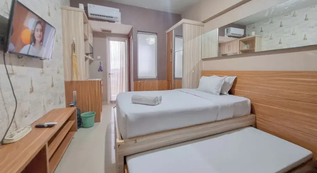 Студия Standard Good Choice And Strategic Studio At Student Castle Yogyakarta Apartment