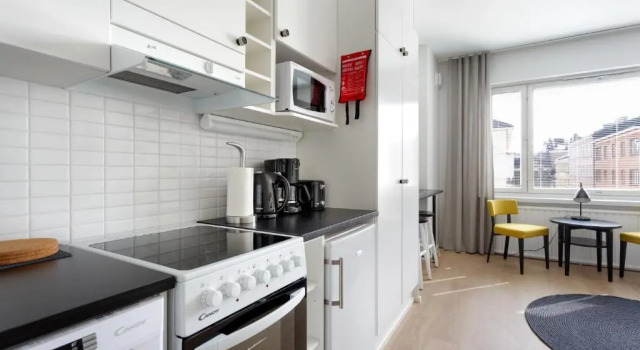 Студия Forenom Serviced Apartments Helsinki Kruununhaka