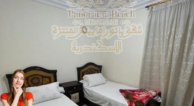 Апартаменты с балконом и с видом на море Apartment Panorama Beach Montazah 10