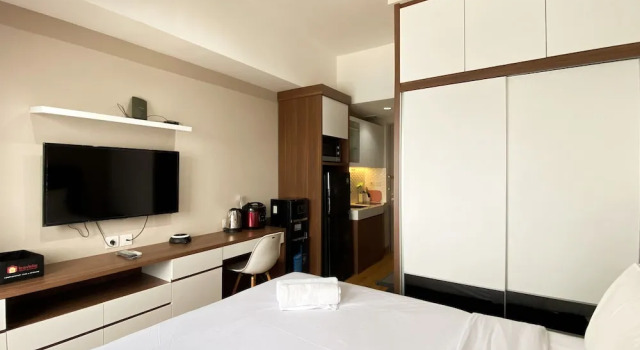 Warm And Cozy Studio At Vasanta Innopark Apartment