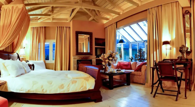 Люкс с видом на сад Anerada inn Suites & Spa - Pet Friendly